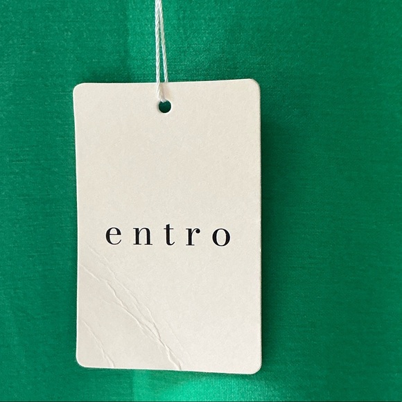 Chic NWTs Kelly Green Sleeveless Maxi Dress with Pockets Stretchy Comfy Small - Picture 7 of 8